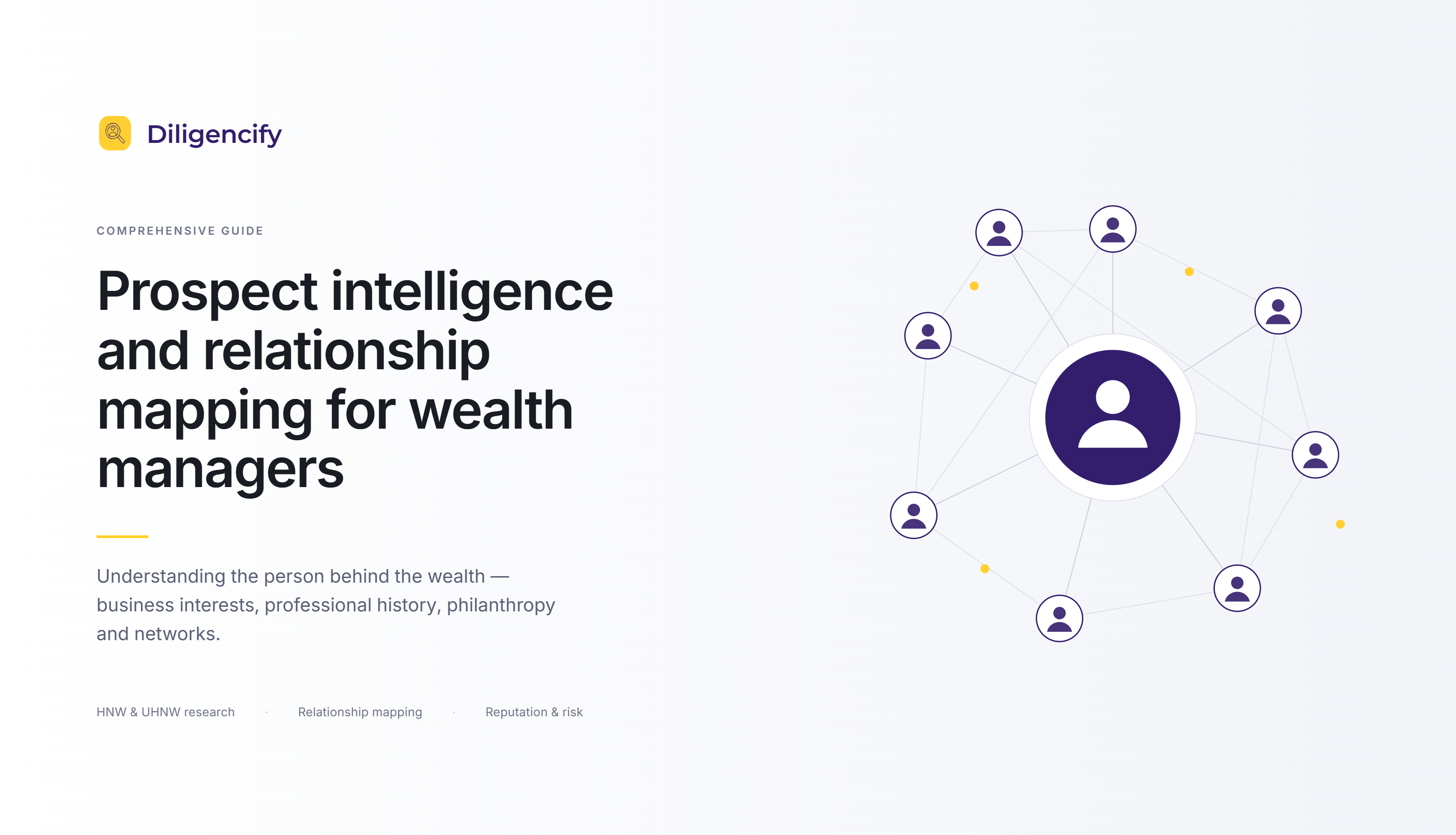 Prospect Intelligence and Relationship Mapping for Wealth Managers
